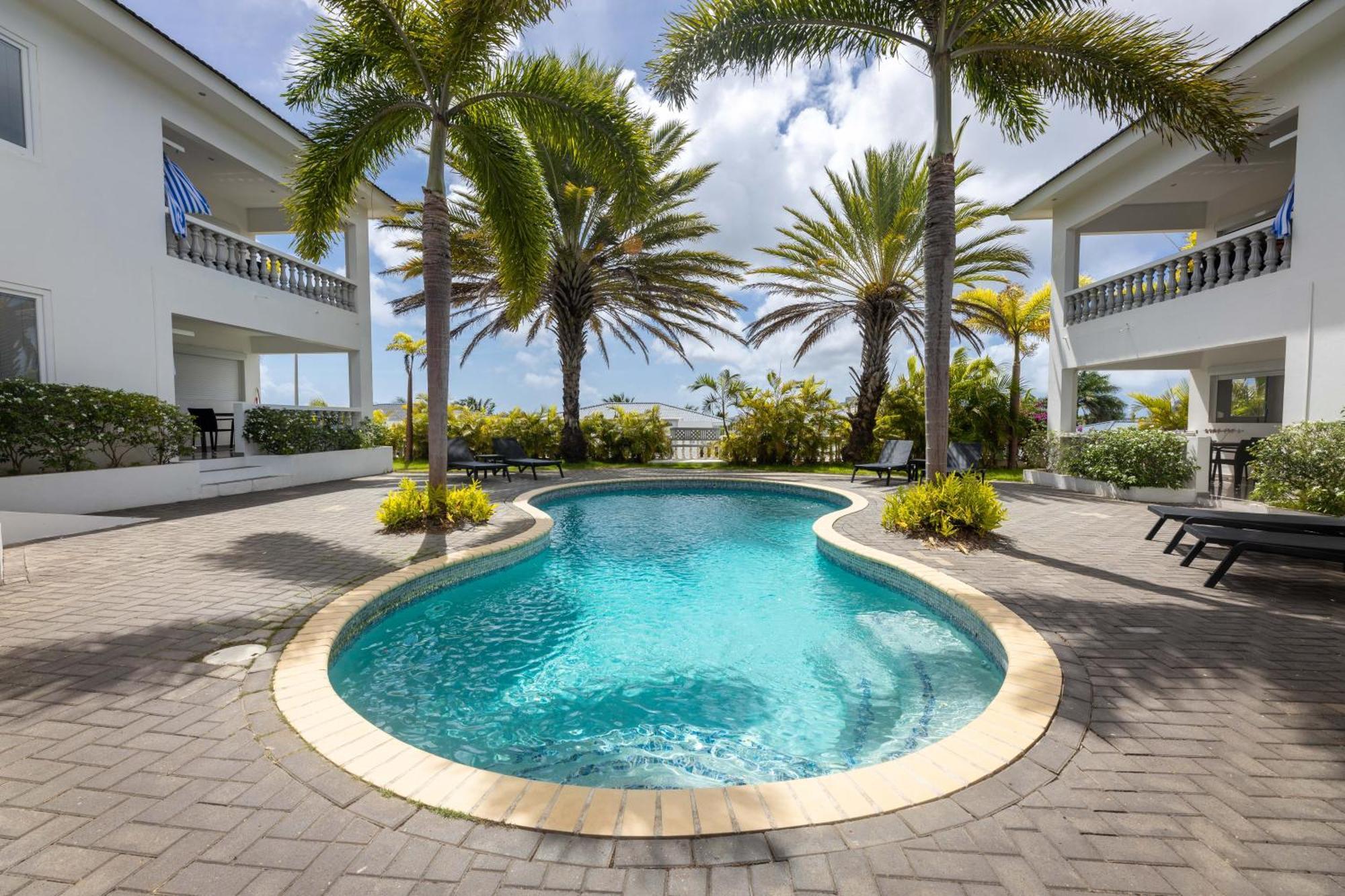 Palm Crest Apartment Jan Thiel Bagian luar foto